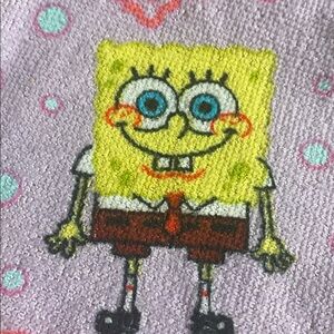 SpongeBob  Microfiber Hair Towel